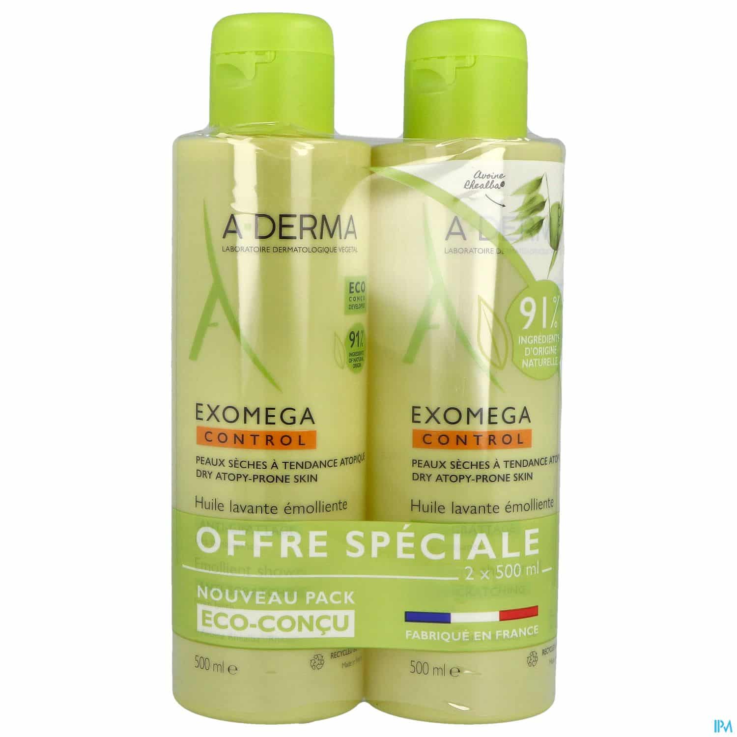 A-DERMA EXOMEGA CONT HLE NET500ML2