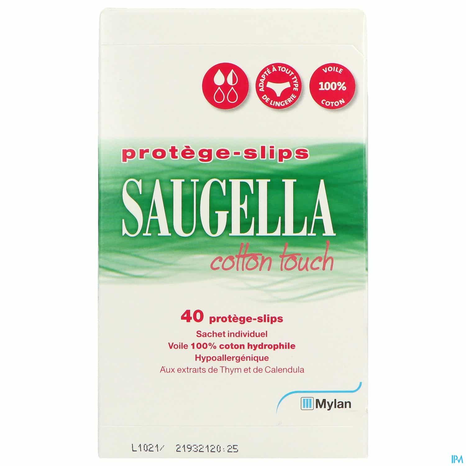 SAUGELLA COT TOUCH PROT/SLIP 40