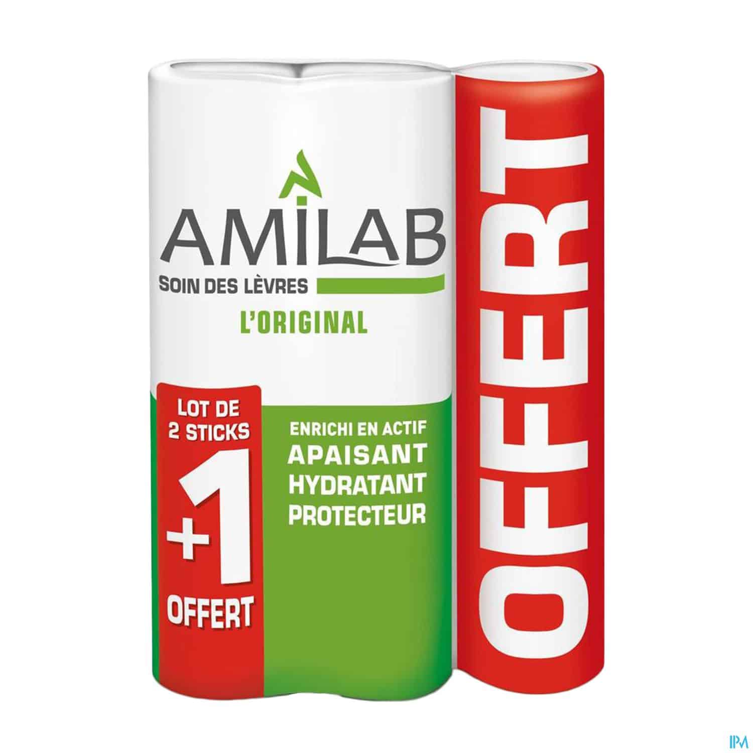 AMILAB STICK SOIN LEV 4,7G X3