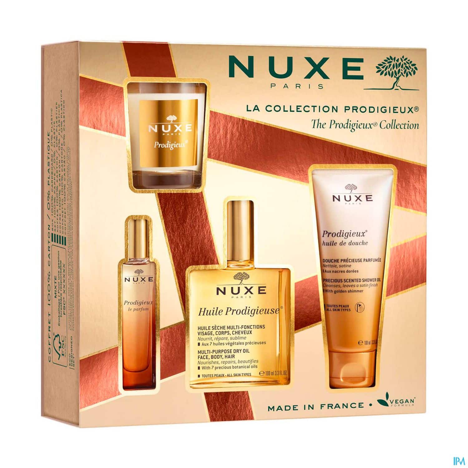 NUXE COFF COLLECTION PRODIGIEUX 4P