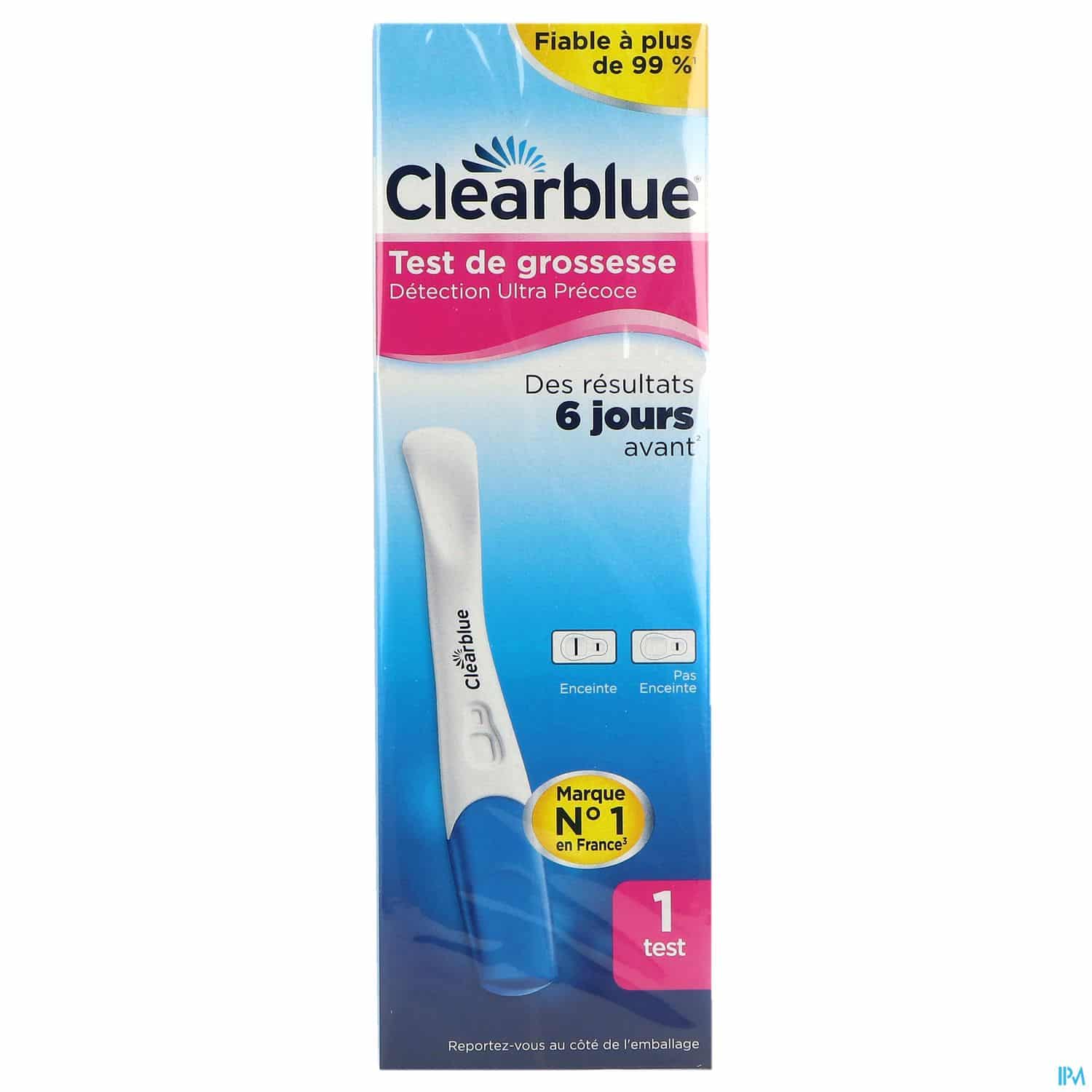 CLEARBLUE EARLY TEST GROSSESSE 1