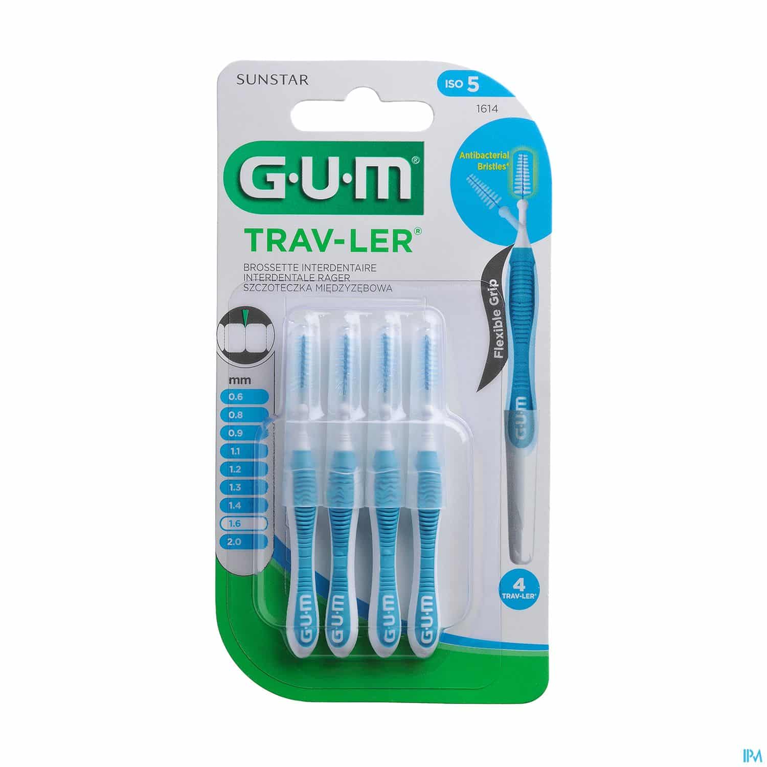 GUM TRAVLER BROSSET 1,6MM 1614 X4