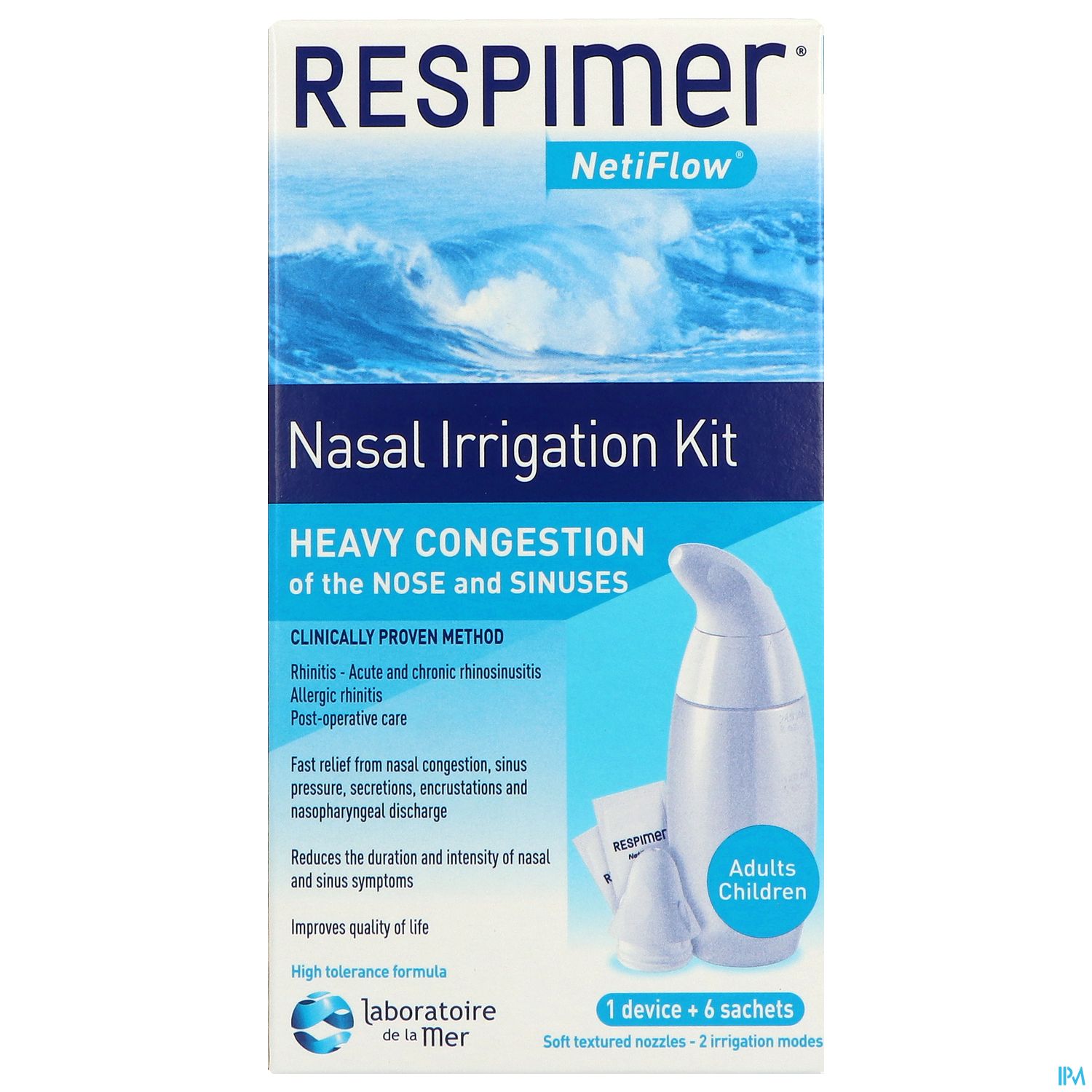 RESPIMER NETIFLOW KIT +SACH 6