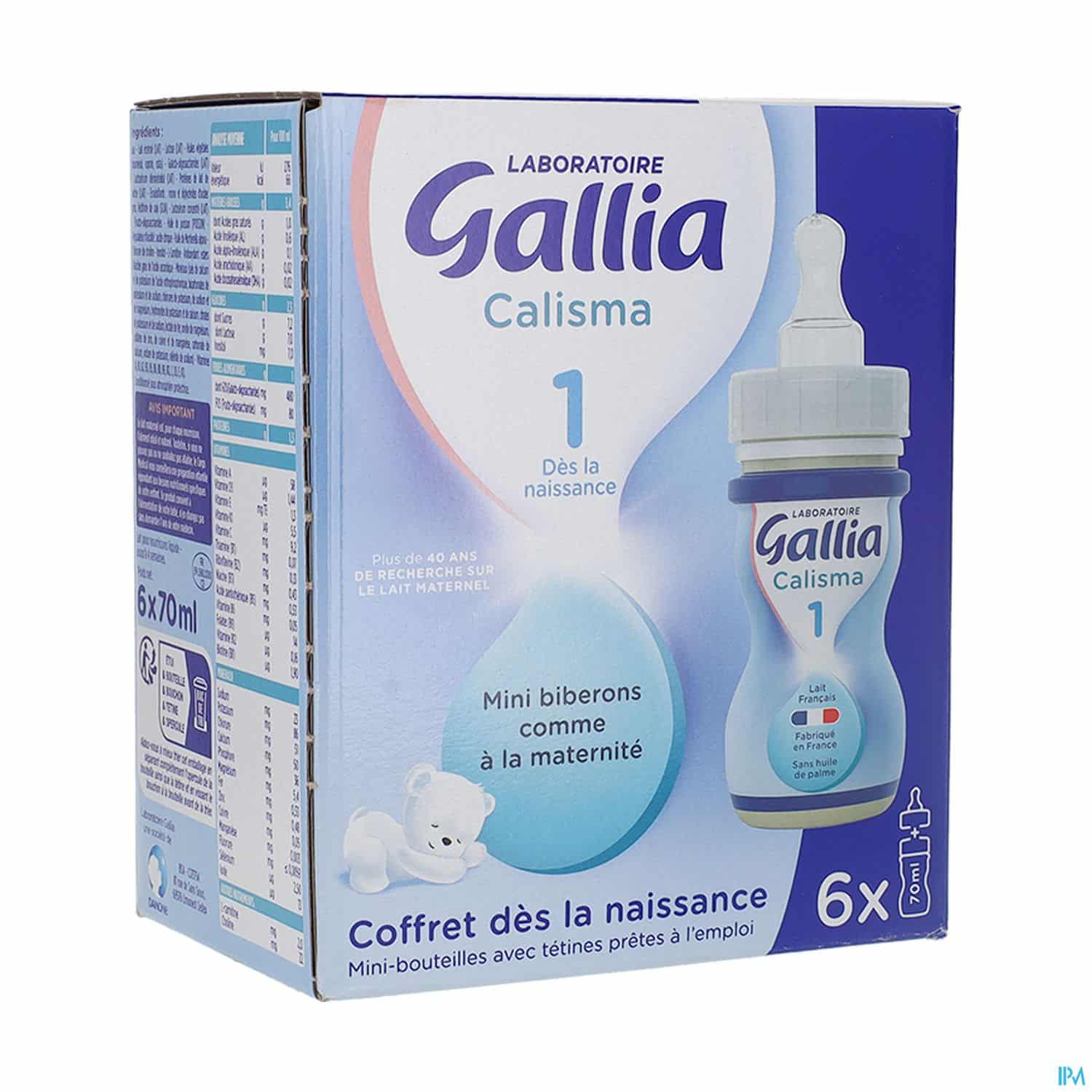 GALLIA CALISMA 1 COFF NAISS 6X70ML