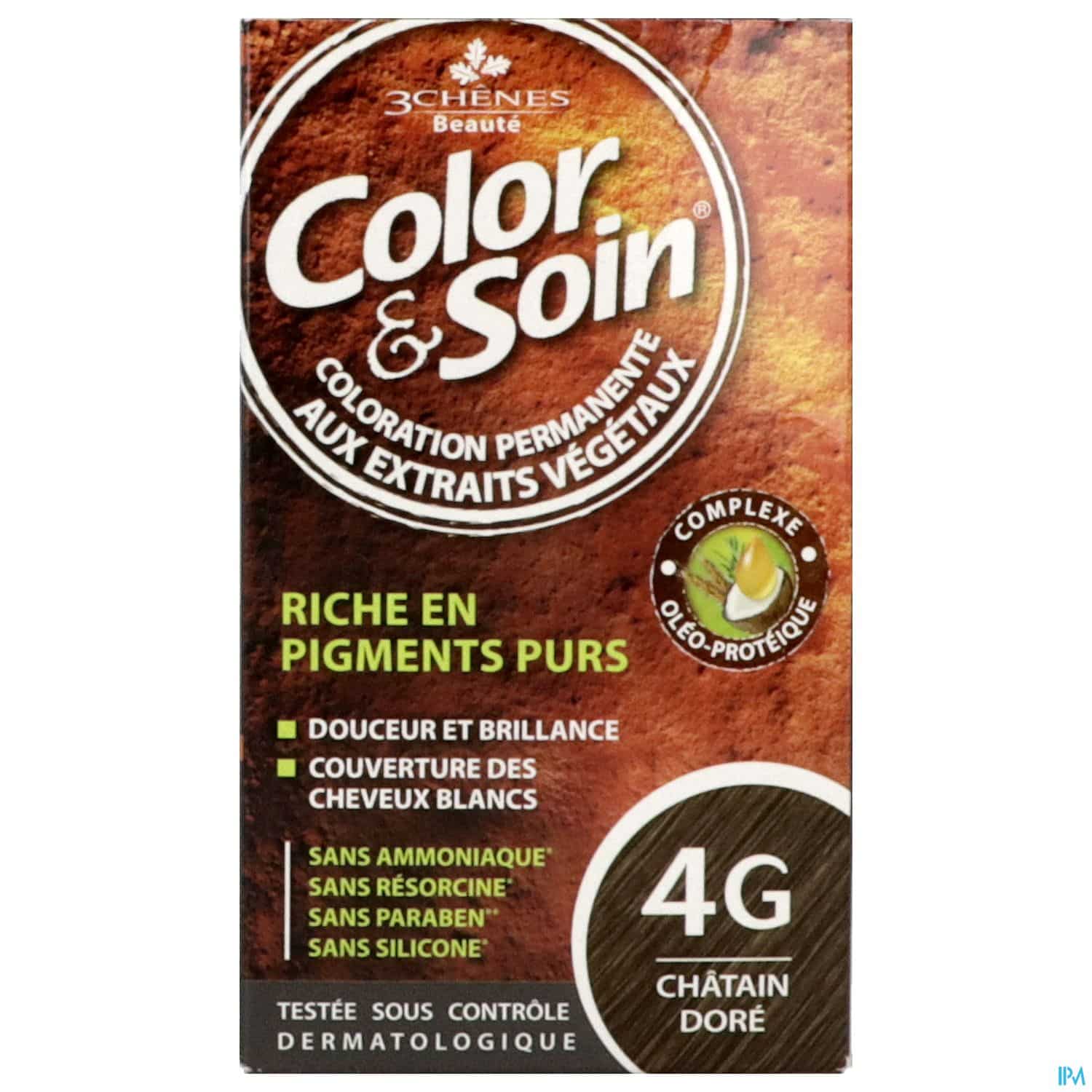 3 CHENES COLOR/SOIN CHAT DORE 4G