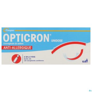 OPTICRON 2% COL UNIDOSE 10