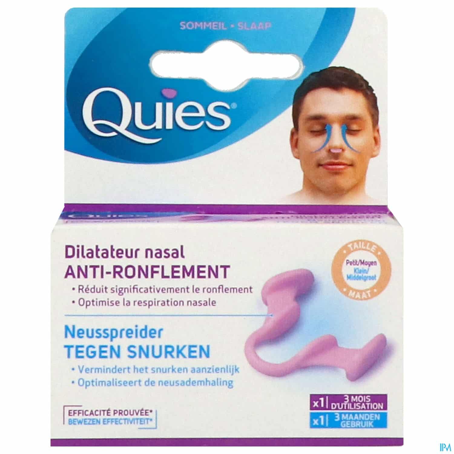 QUIES A/RONF DILATATEUR NASAL PM