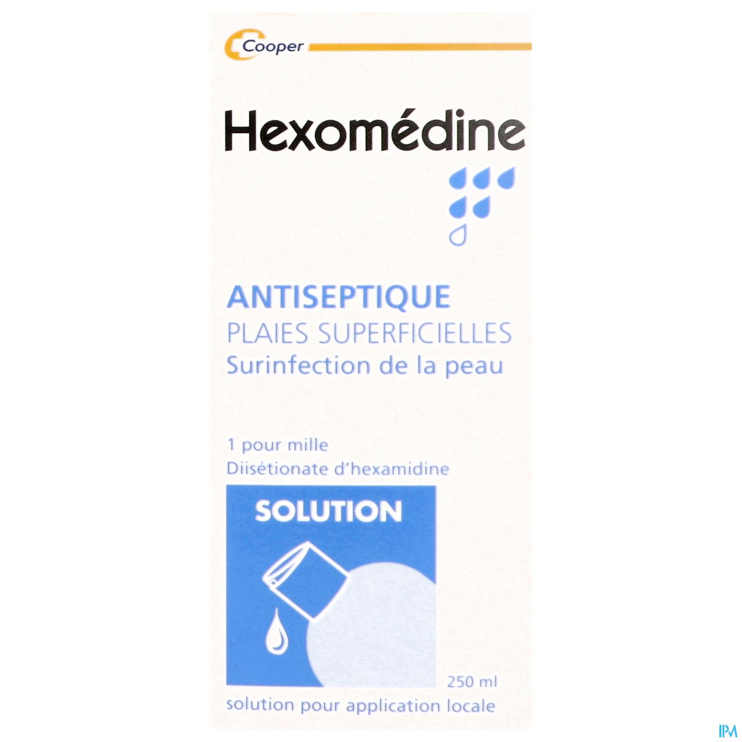 HEXOMEDINE 1 POUR MILLE FL 250ML