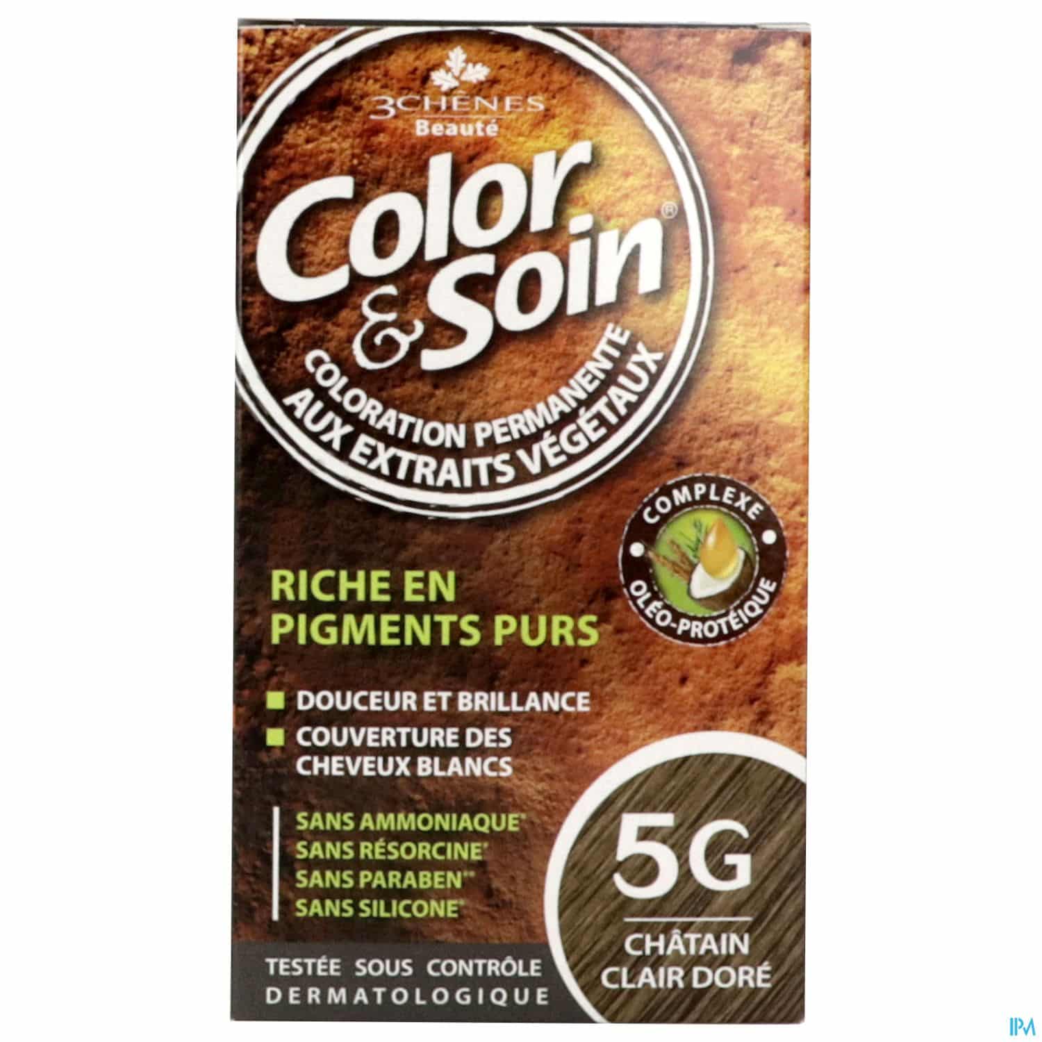 3 CHENES COLOR/SOIN CHAT CL DORE5G