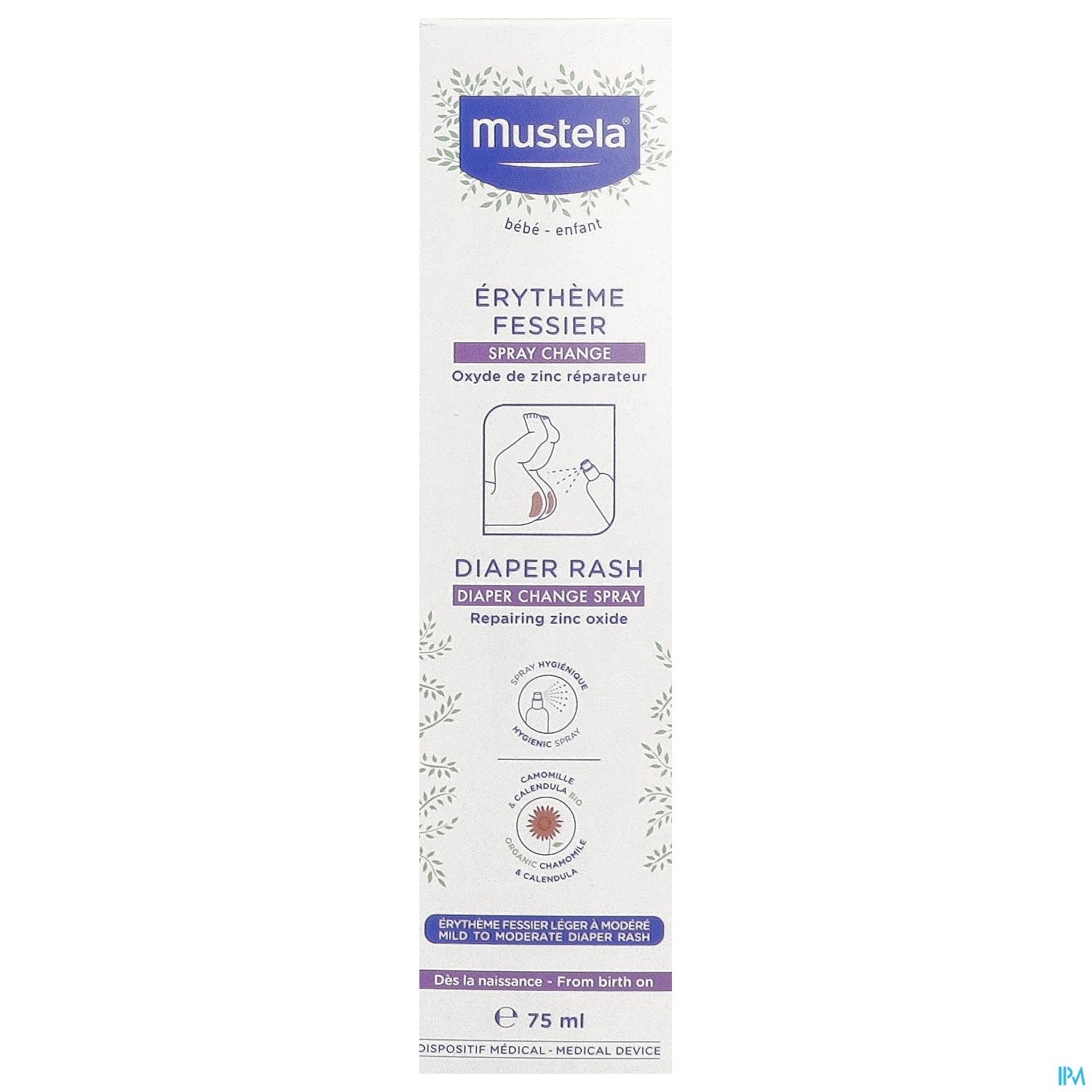 MUSTELA BB CR CHANGE SPR 75ML