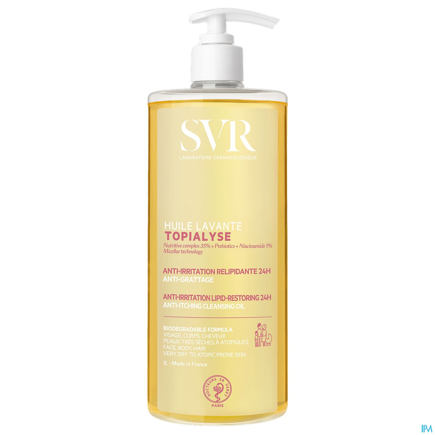 SVR TOPIALYSE HLE LAV MICEL 1L