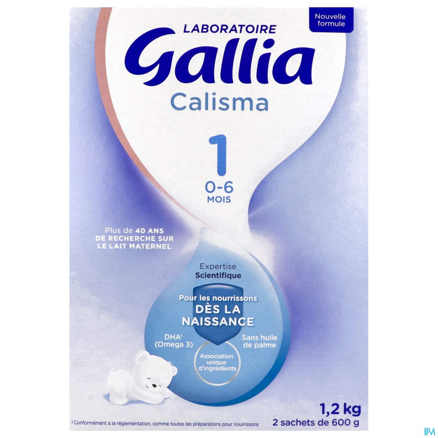 GALLIA CALISMA 1AGE LAIT PDR 1200G