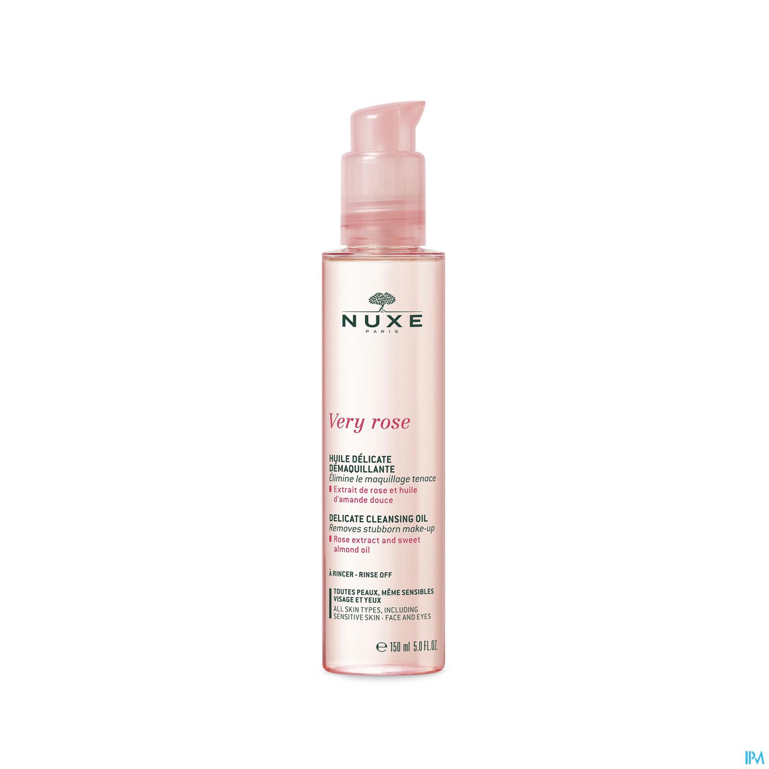 NUXE VERY ROSE HLE DEMAQ 150ML
