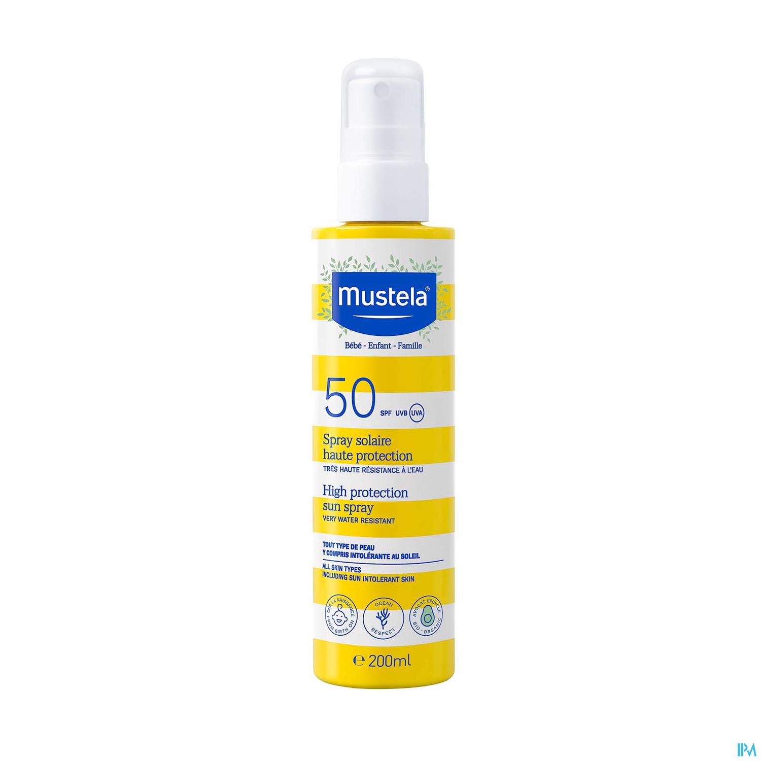 MUSTELA SOLAIRE SPRAY SPF50 200ML MUSTELA SOLAIRE SPRAY SPF50 200ML – Image 2