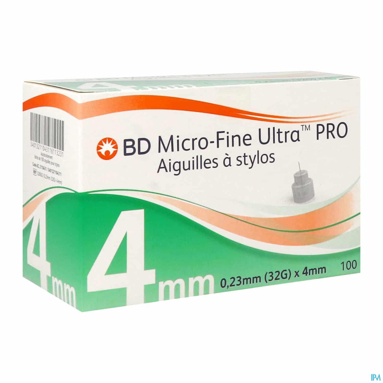 BD MICRO-FINE ULTRA PRO 4MM 100