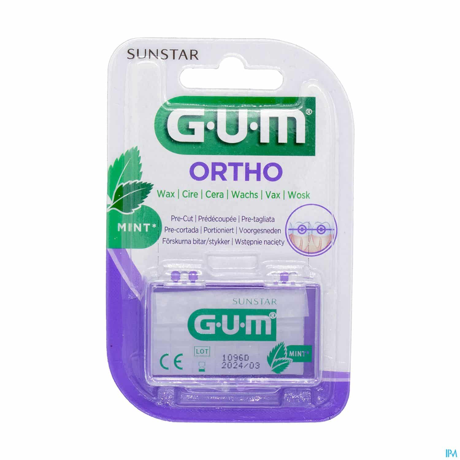 GUM ORTHOCIRE TRANS MENTHE 724 GUM ORTHOCIRE TRANS MENTHE 724