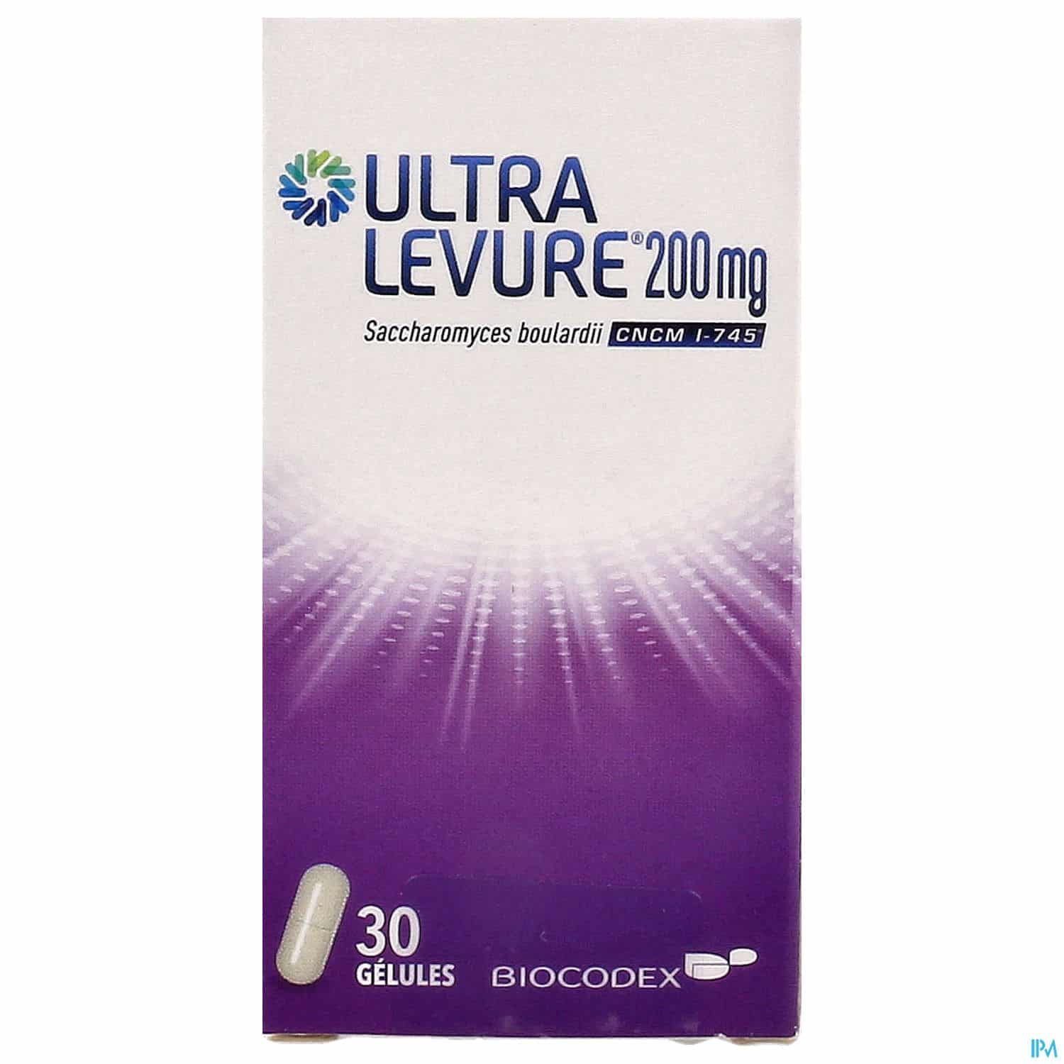 ULTRA LEVURE 200MG FL GELULE 30