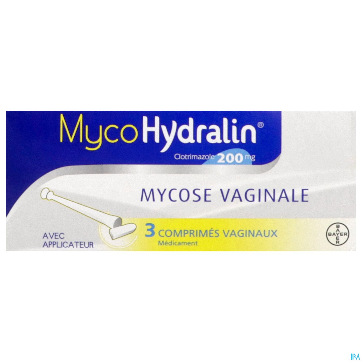 MYCOHYDRALIN 200MG CPR VAGINAL 3