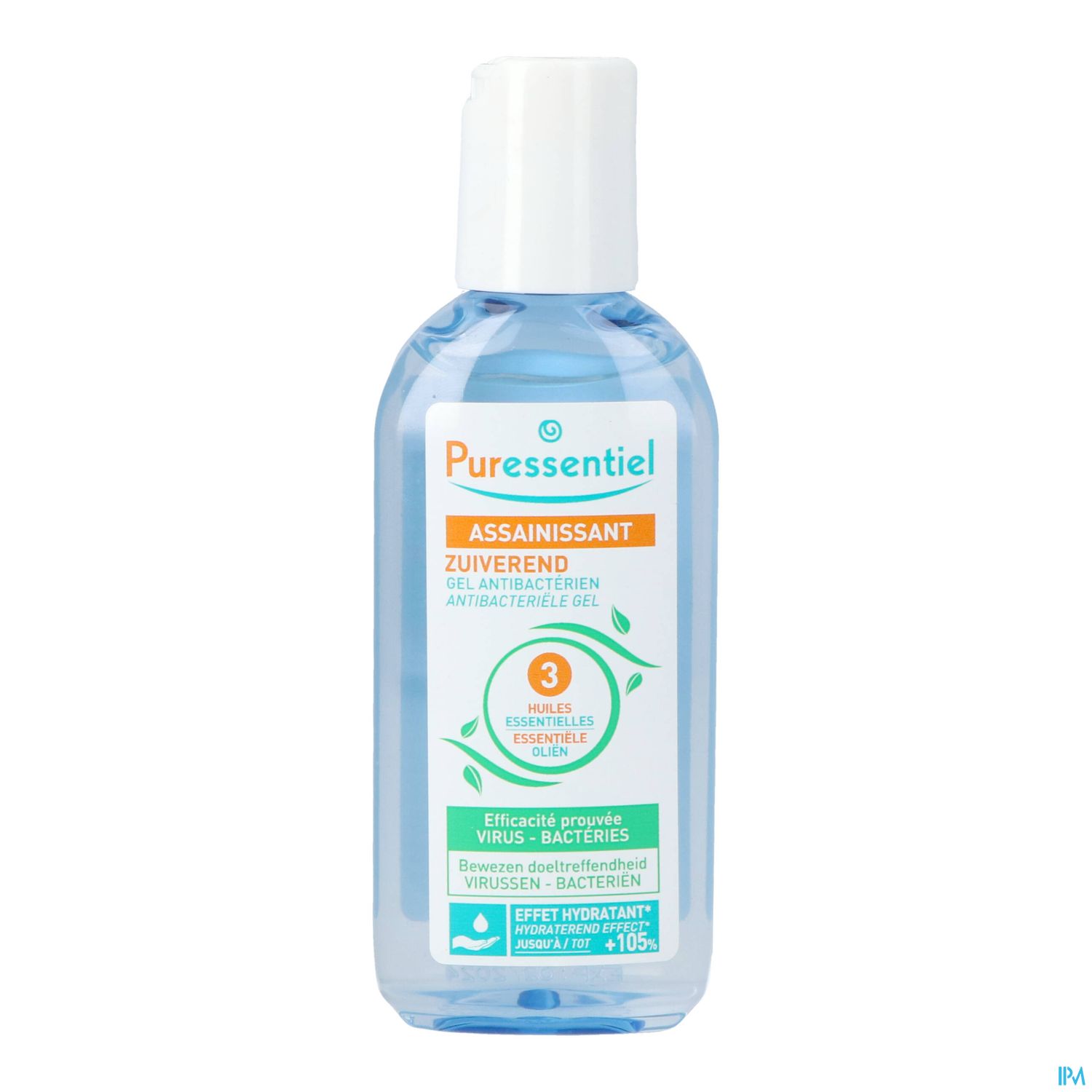 PURESSENTIEL GEL HYDR/ALC 80ML