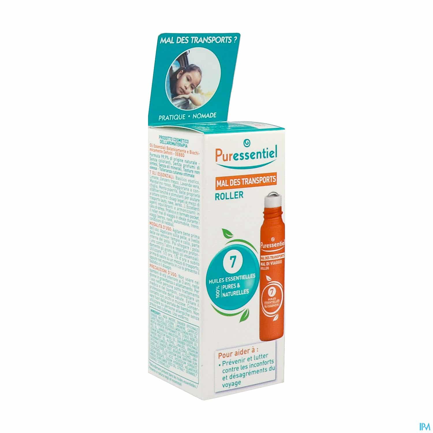 PURESSENTIEL ROLLER M/TRANSP5ML