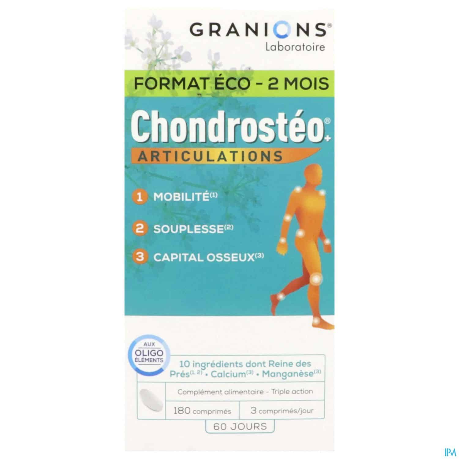 CHONDROSTEO 2 MOIS CPR 180