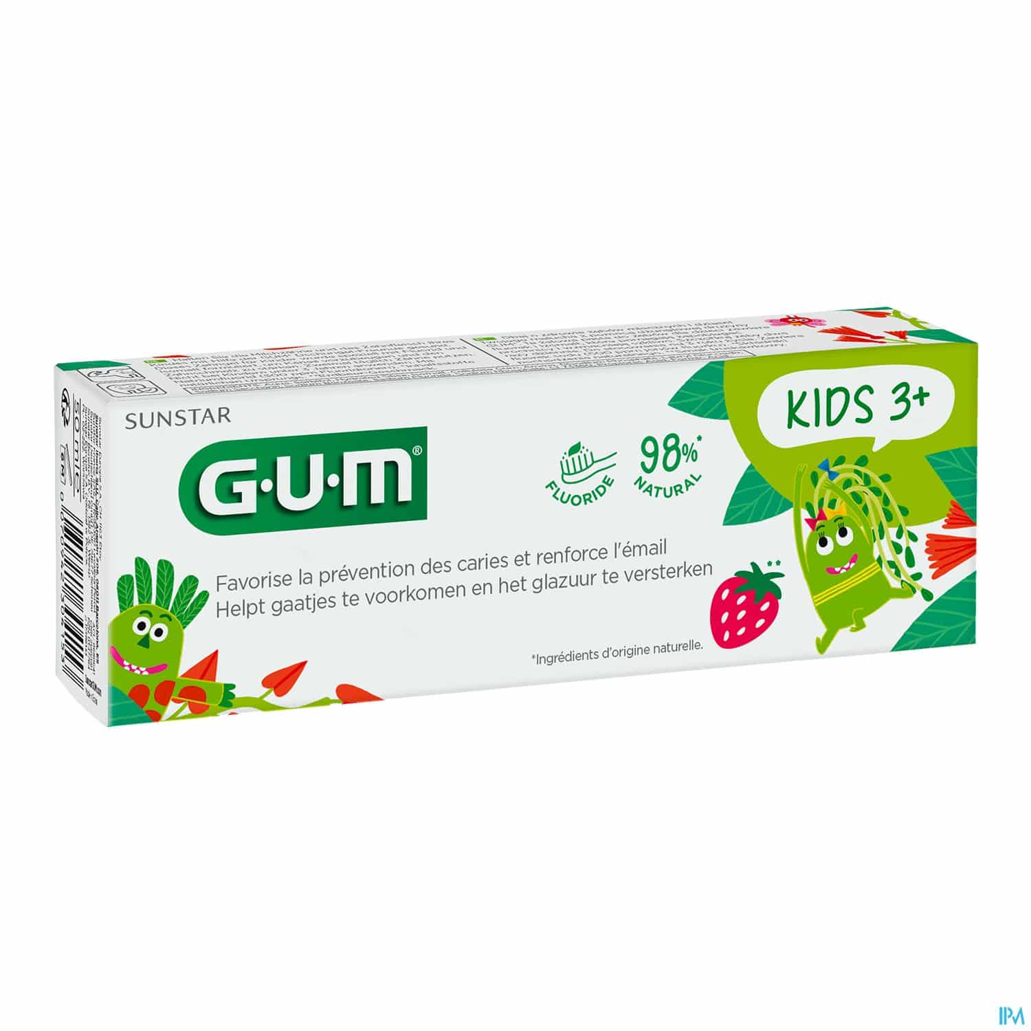 GUM DENTIF KIDS2-6ANS FRAIS50ML