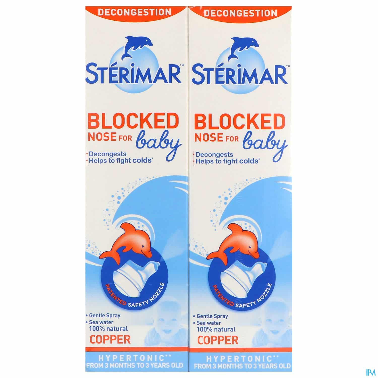 STERIMAR BEBE NEZ BOUCHE 100MLX2