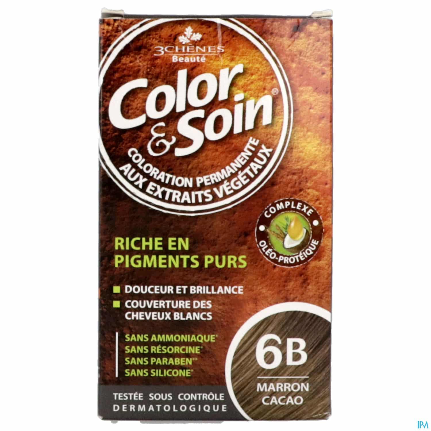 3 CHENES COLOR/SOIN NOIR MAR CA 6B