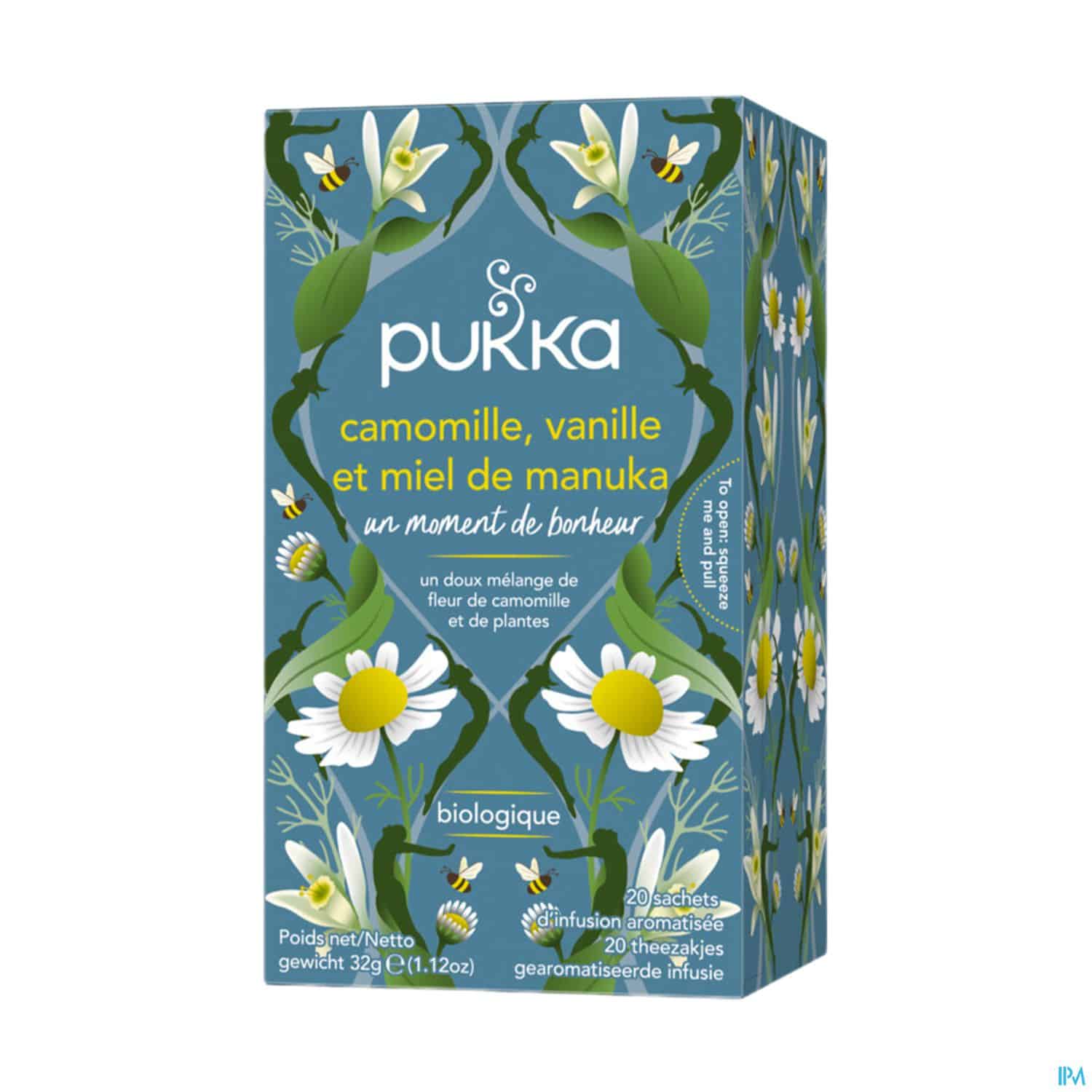 PUKKA INFUS CAMO/VANIL/MIEL SACH20