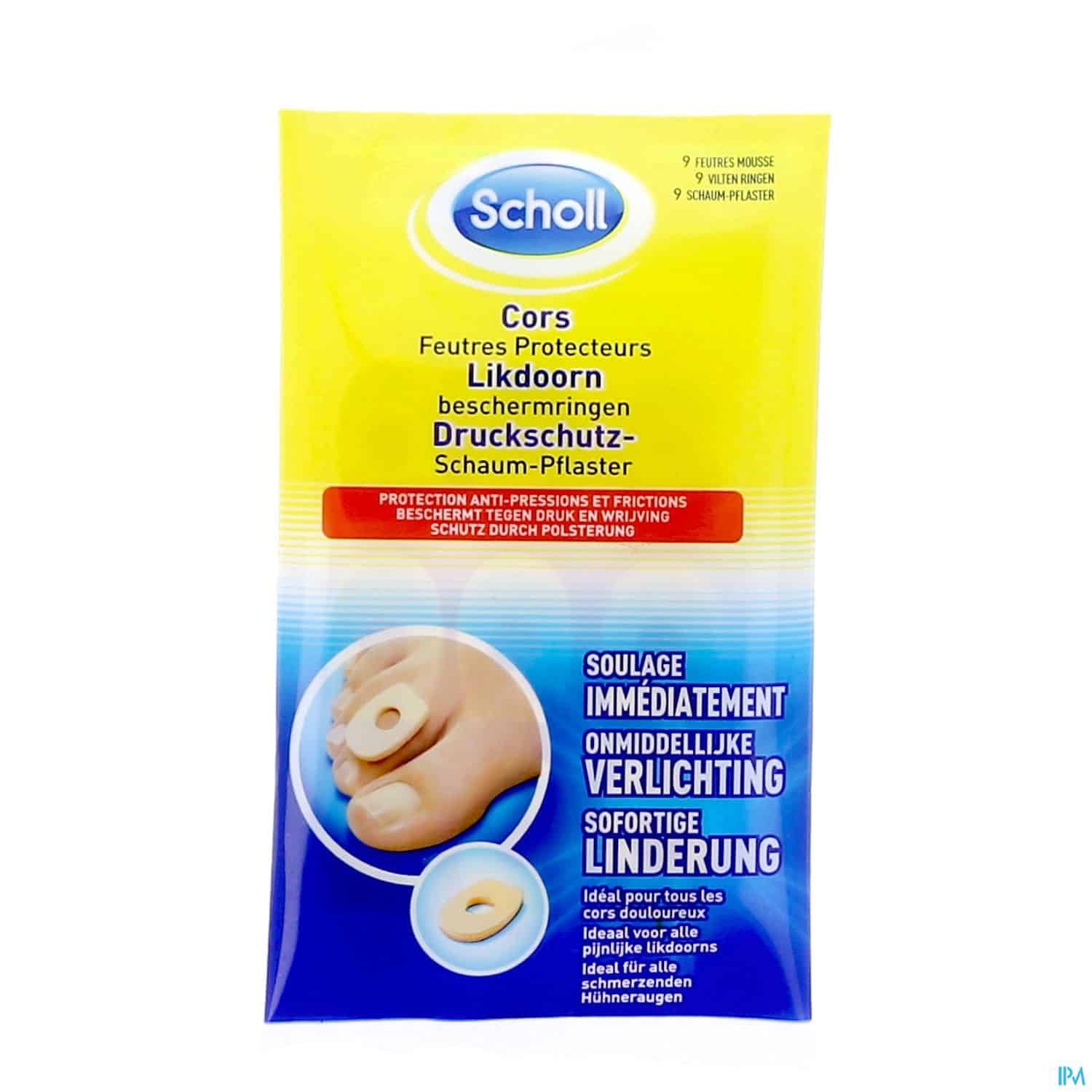 SCHOLL FEUTRE PROTECT COR/DURIL 9