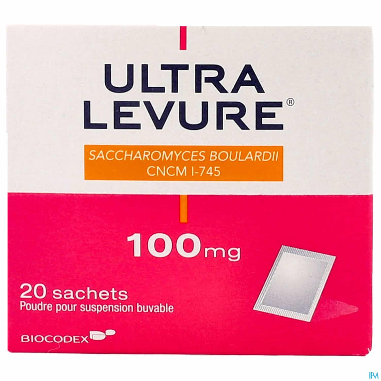 ULTRA LEVURE 100MG SACHET 20