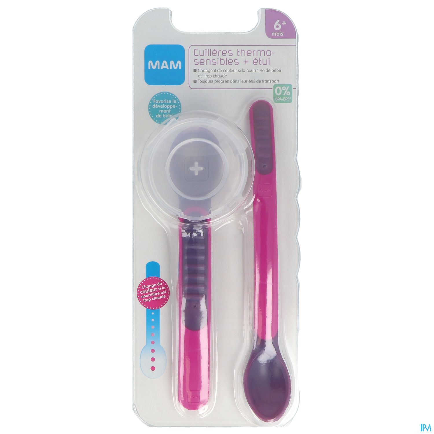 MAM CUILLERE THERMO+ETUI PROTECTX2