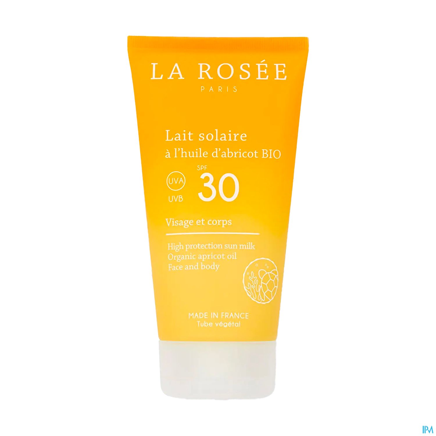 LA ROSEE SOLAIRE LAIT SPF30 150ML