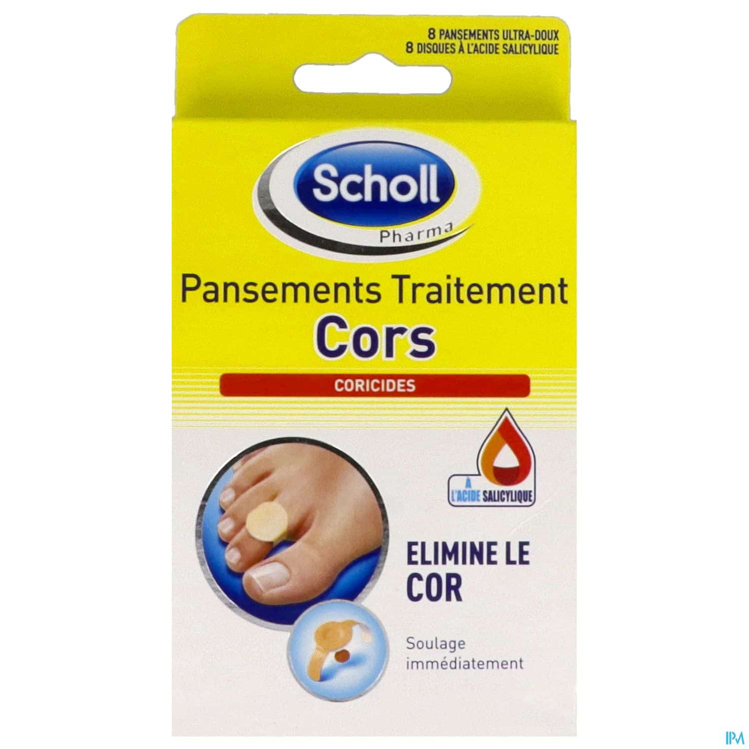 SCHOLL PANS CORICIDES CORS 8