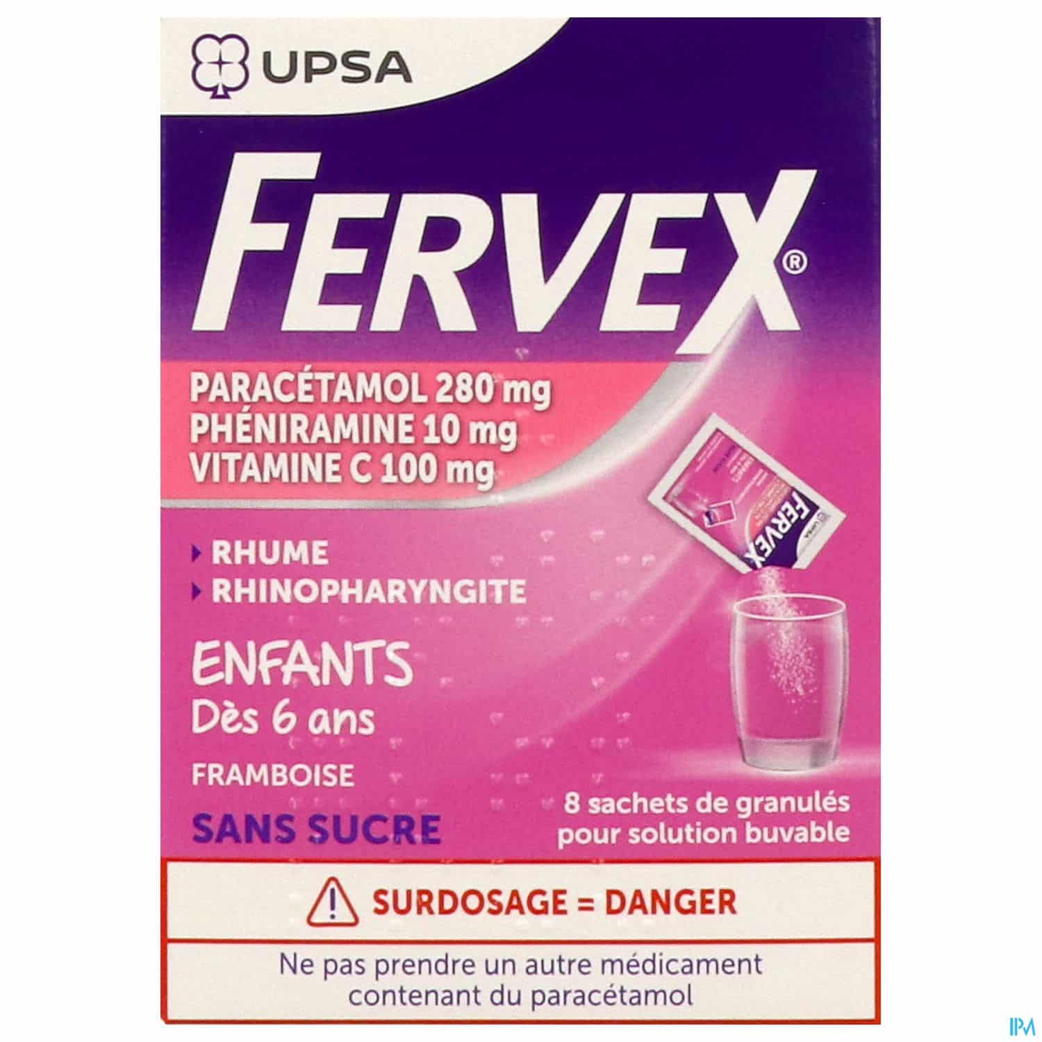 FERVEX ENFANTS S/S SACHET 8 FERVEX ENFANTS S/S SACHET 8 – Image 3