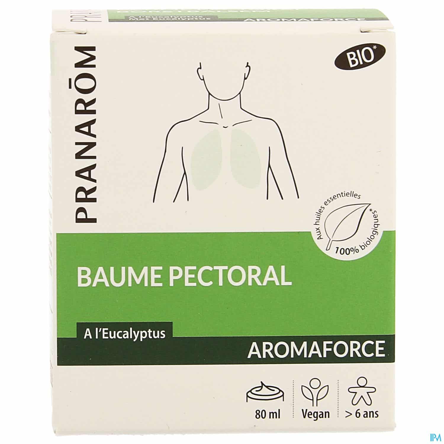 PRANAROM AROMAFOR BAUME PECTO 80ML
