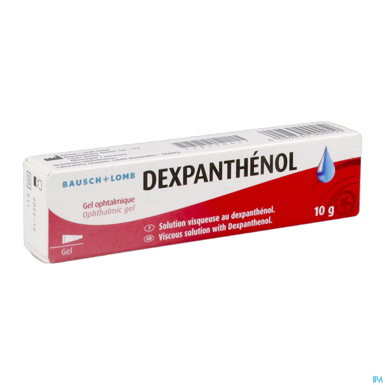 DEXPANTHENOL GEL OPHTALMIQ 10G DEXPANTHENOL GEL OPHTALMIQ 10G – Image 3