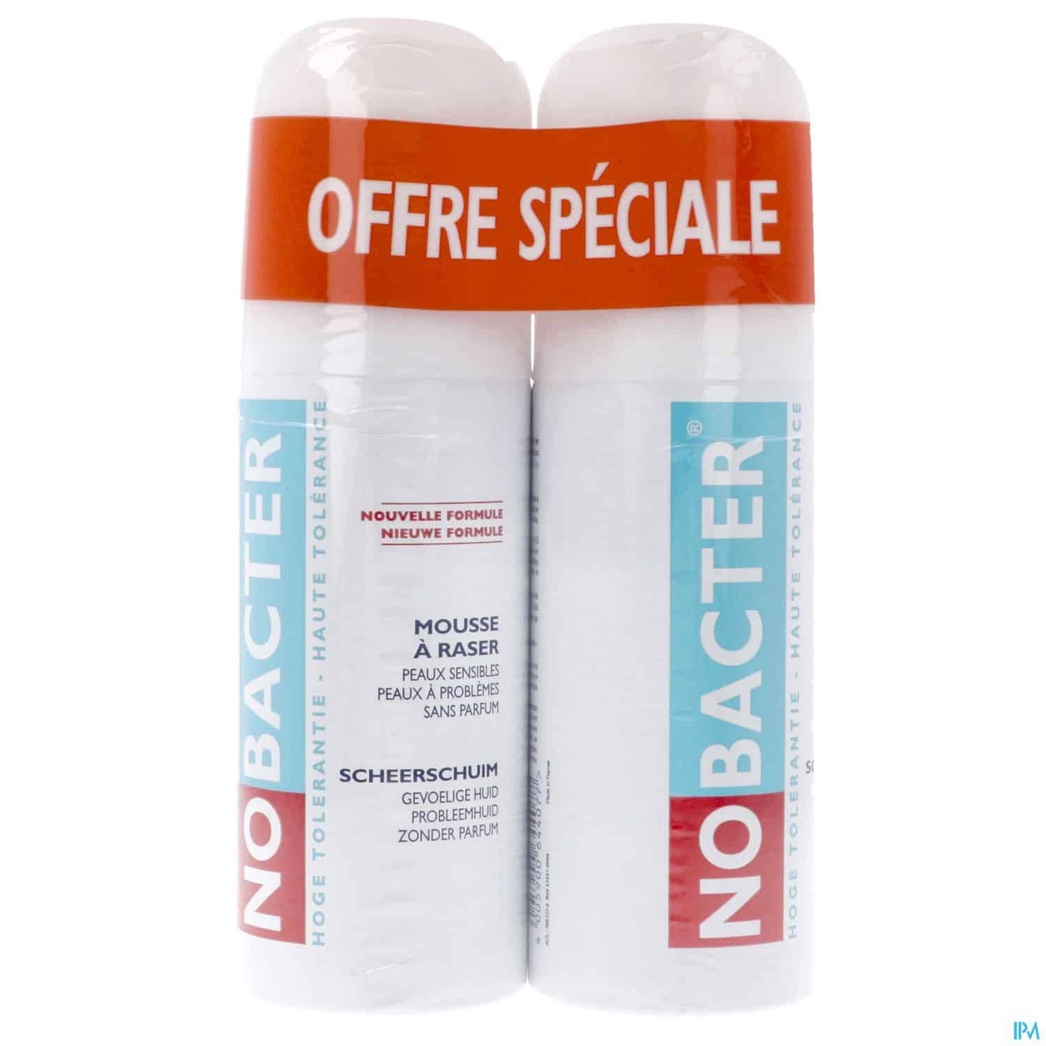 NOBACTER MOUSSE A RASER 150ML X2