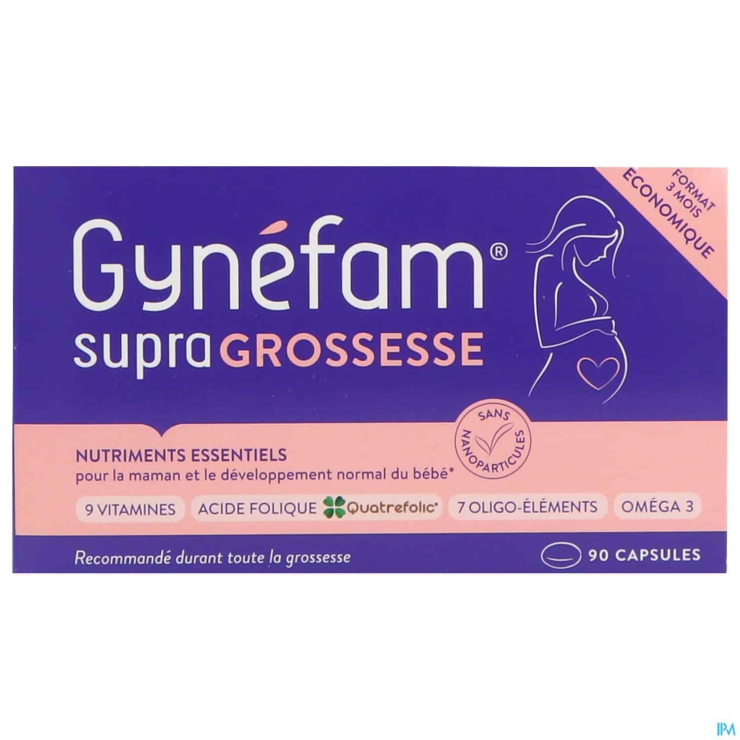 GYNEFAM SUPRA GROSSESSE CAPS 90