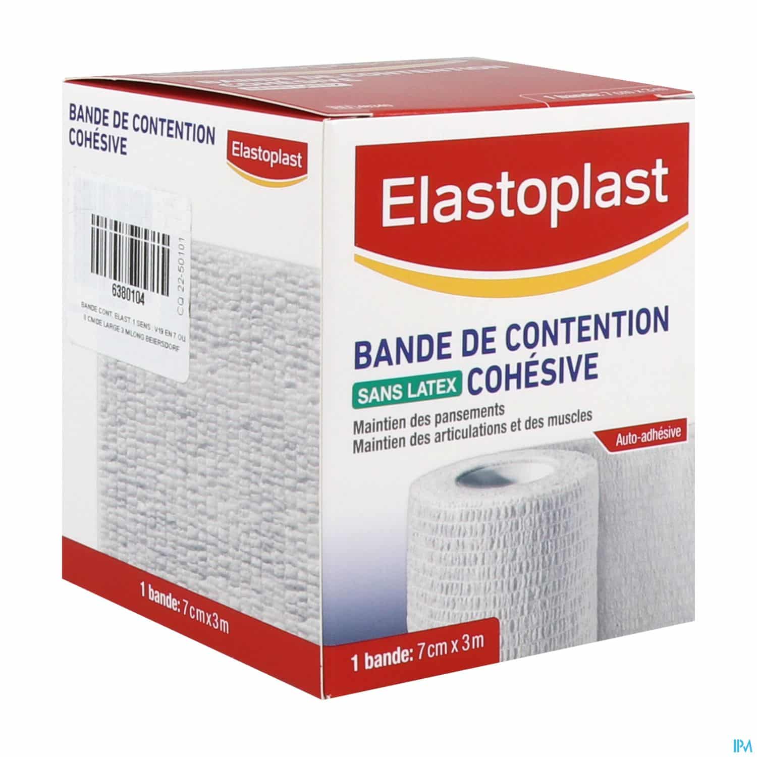 ELASTOPLAST BDE CONT 7CMX3M BLANC