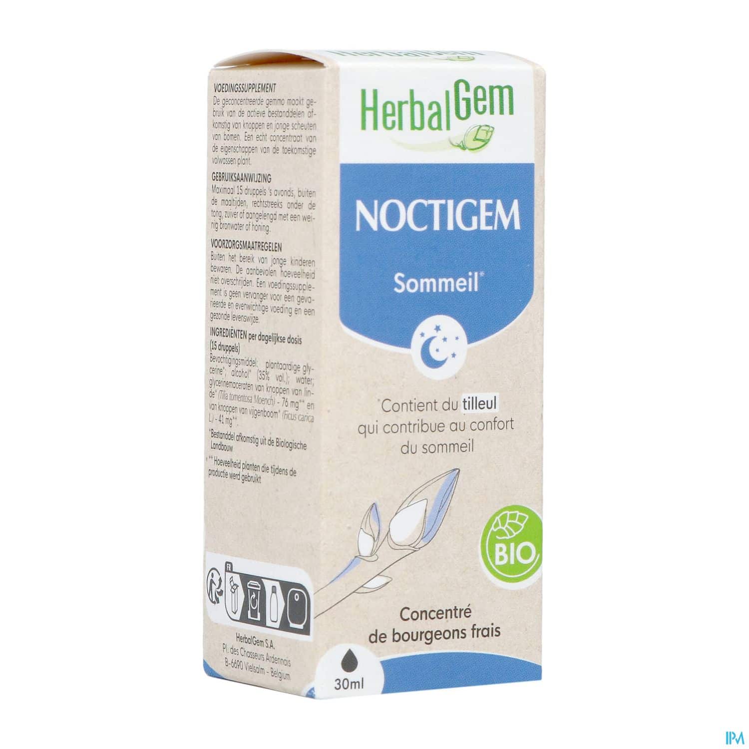HERBALGEM NOCTIGEM BIO 30ML HERBALGEM NOCTIGEM BIO 30ML