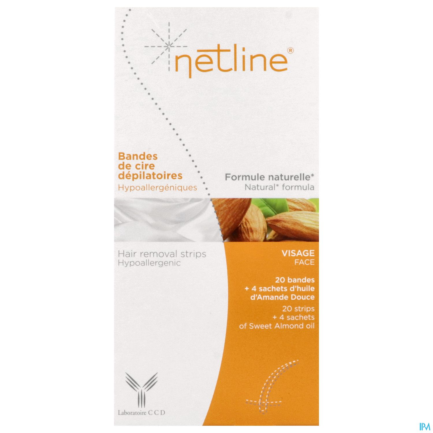 NETLINE BDE DEPIL HYPOAL VISAG 20