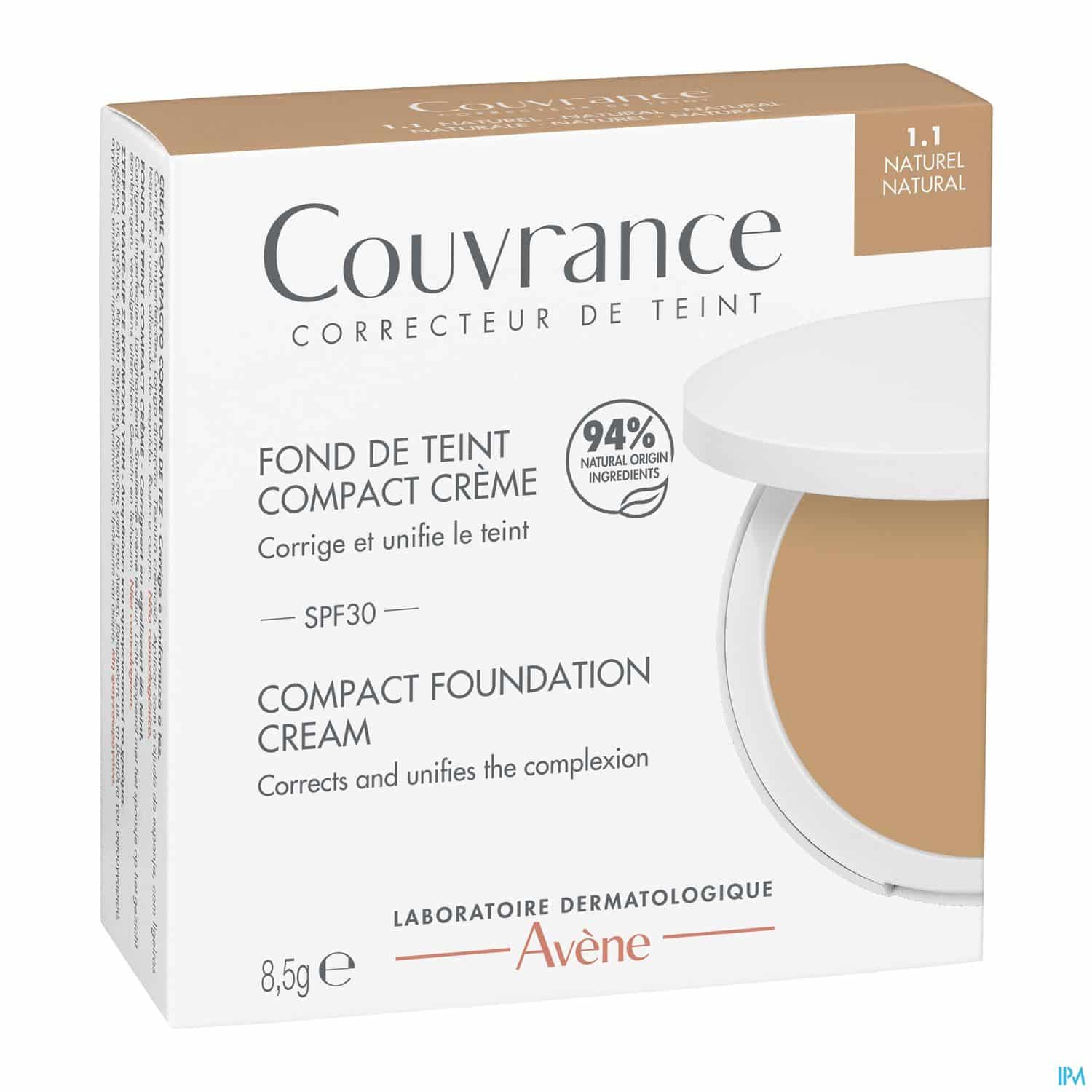 AVENE COUVRANCE FDT CR NATUREL