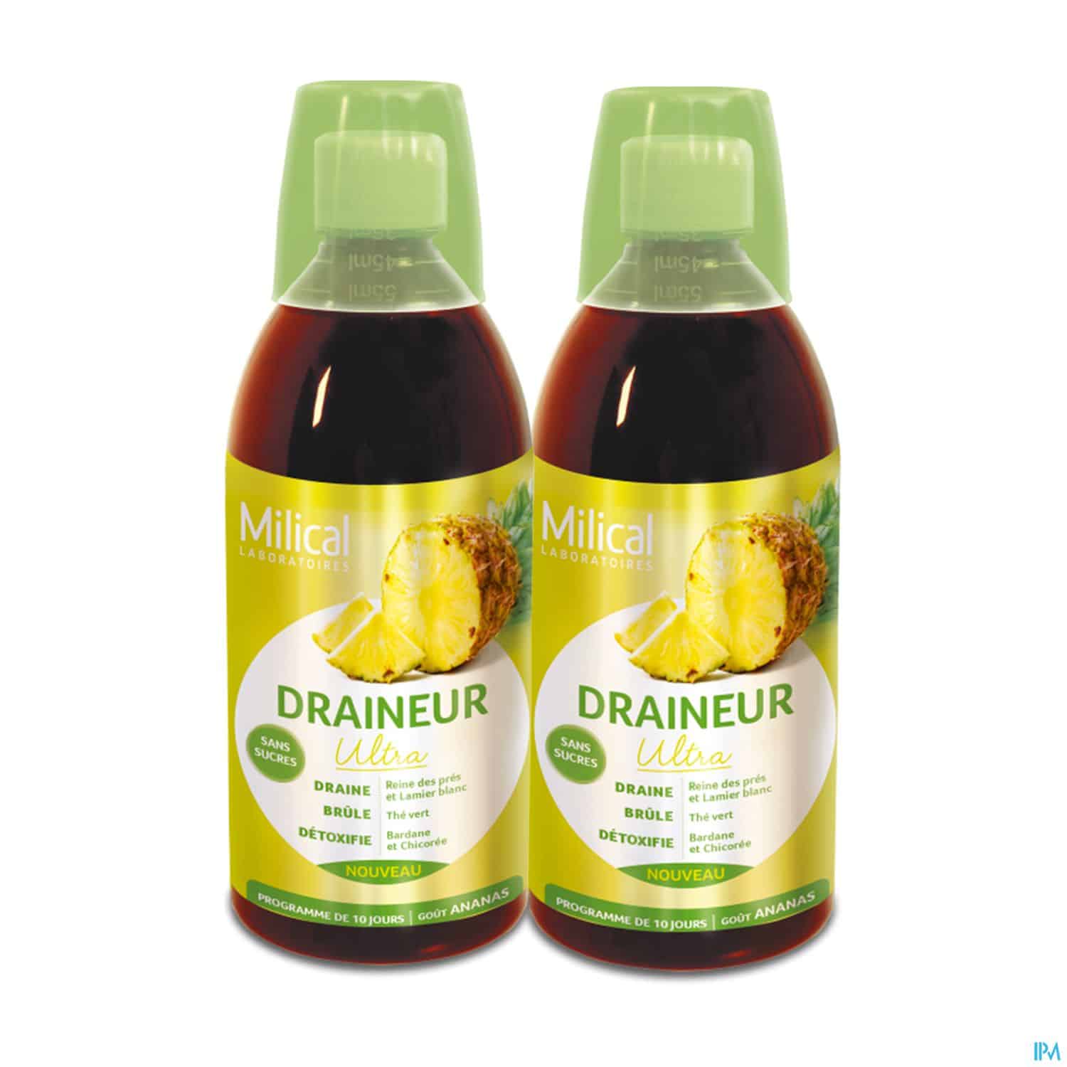 MILICAL DRAIN ULTRA ANANAS 500MLX2