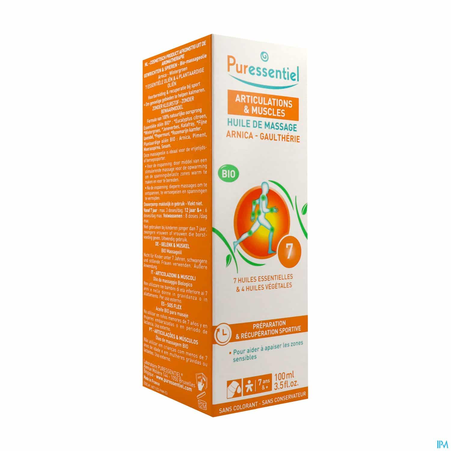 PURESSENTIEL HLE MASS MUSC 100ML