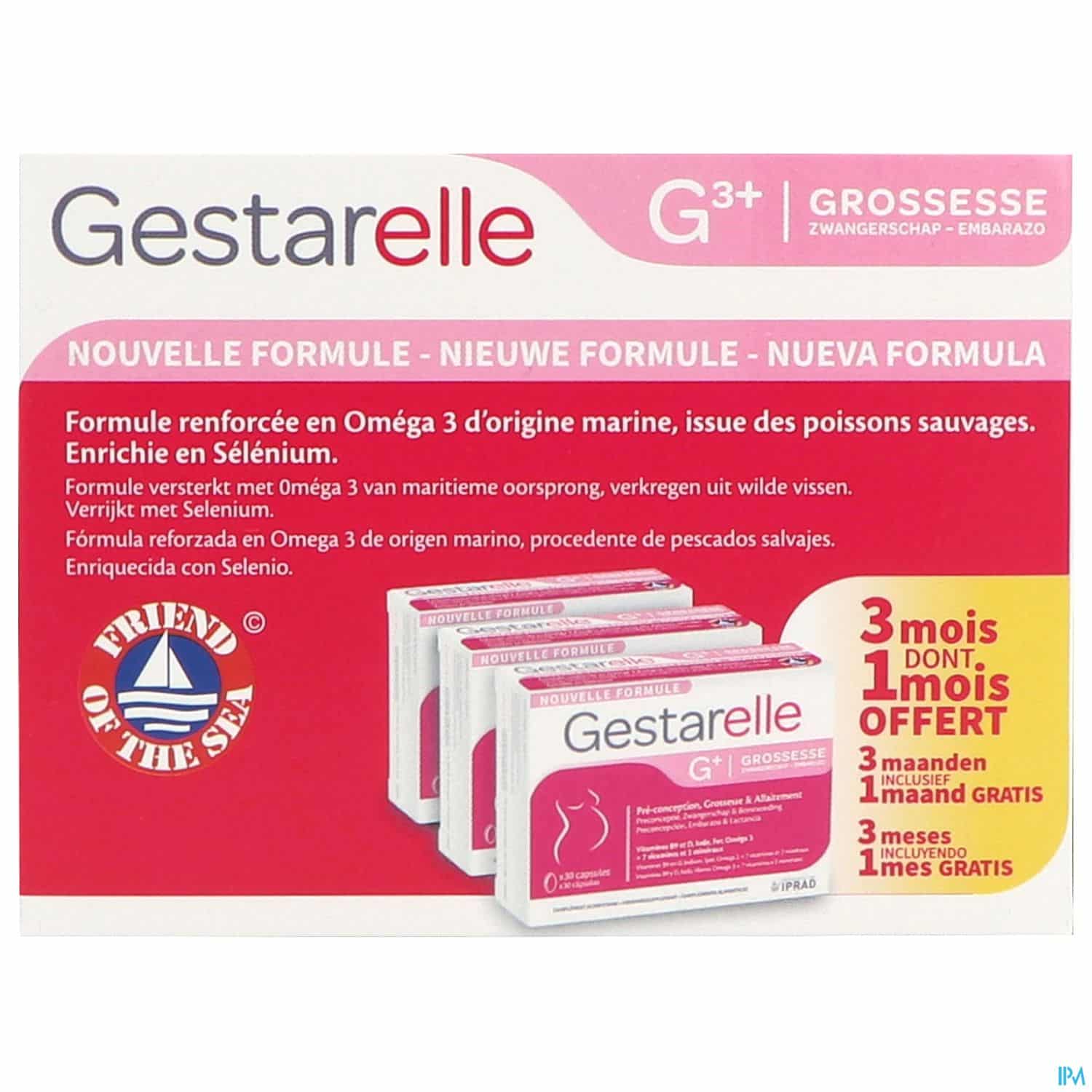 GESTARELLE G3+ CAPS 90