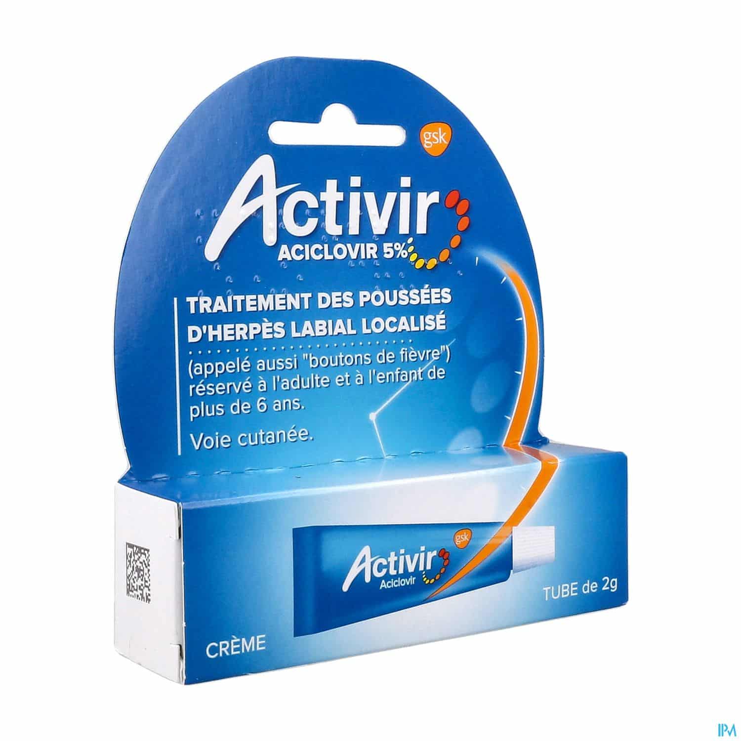 ACTIVIR 5% CR TUB 2G ACTIVIR 5% CR TUB 2G – Image 2