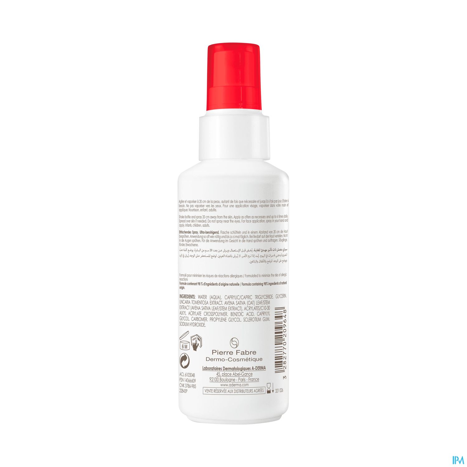 A-DERMA CUTALGAN SPRAY 100ML