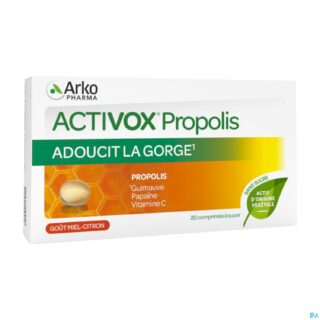 ACTIVOX PROPOLIS CPR SUCER 20