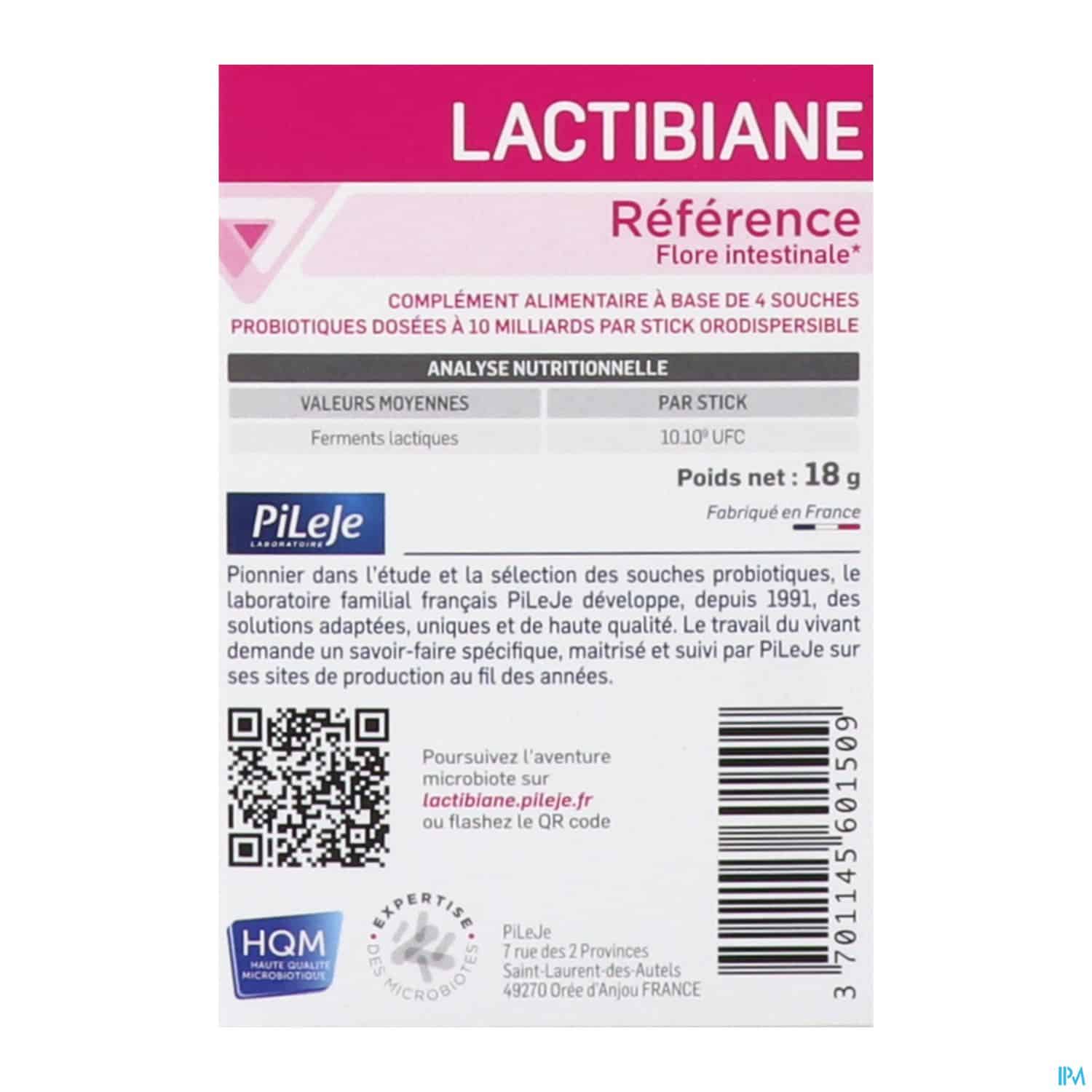 LACTIBIANE REFERENCE STICK 20 LACTIBIANE REFERENCE STICK 20 – Image 2